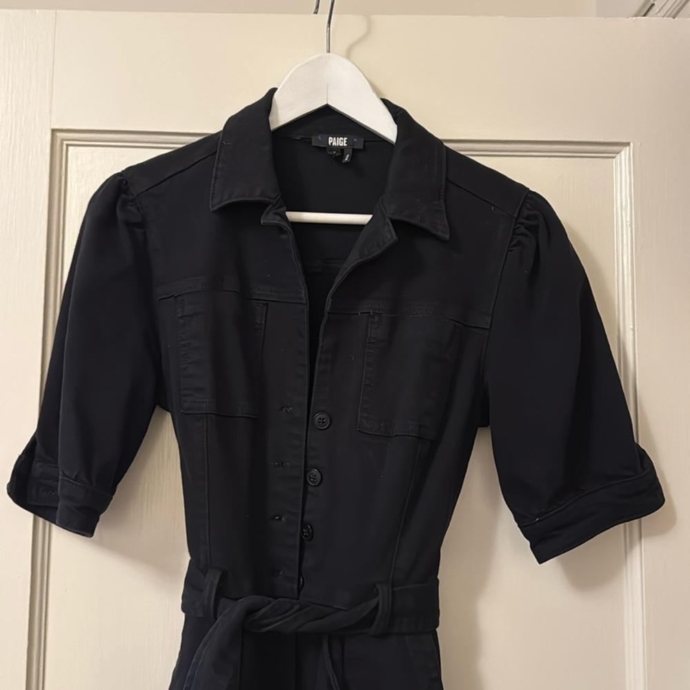 PAIGE Jeans Black Jumpsuit